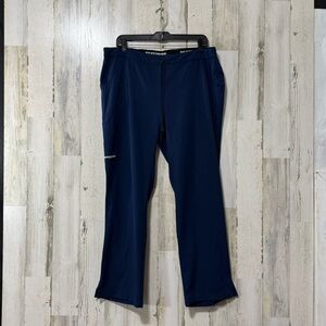 Skechers Navy Straight Leg Scrub Pants XL